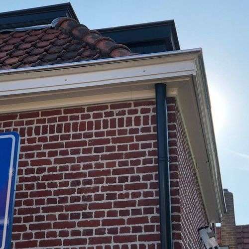Foto van dakgoot in Bloemendaal