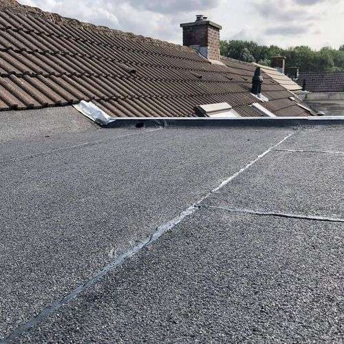 Nieuw plat dak gelegd in Bloemendaal